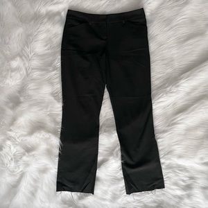 black express editor pants size 0R low/mid rise office cropped ankle